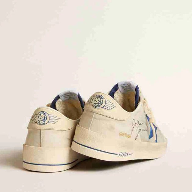 Golden Goose Ball Stardan Cream Blue