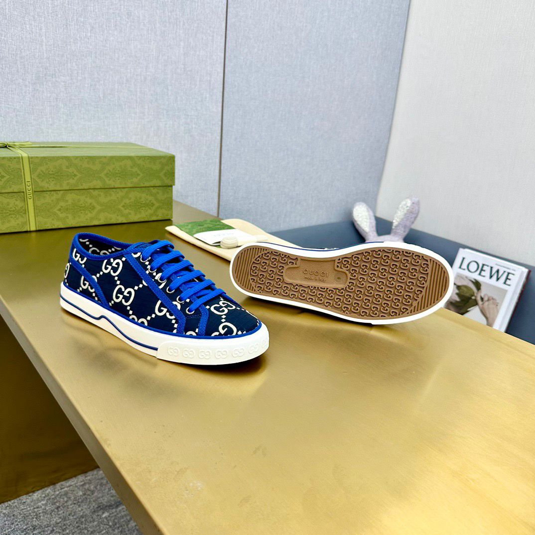 Gucci Tenis 1977 GG blue