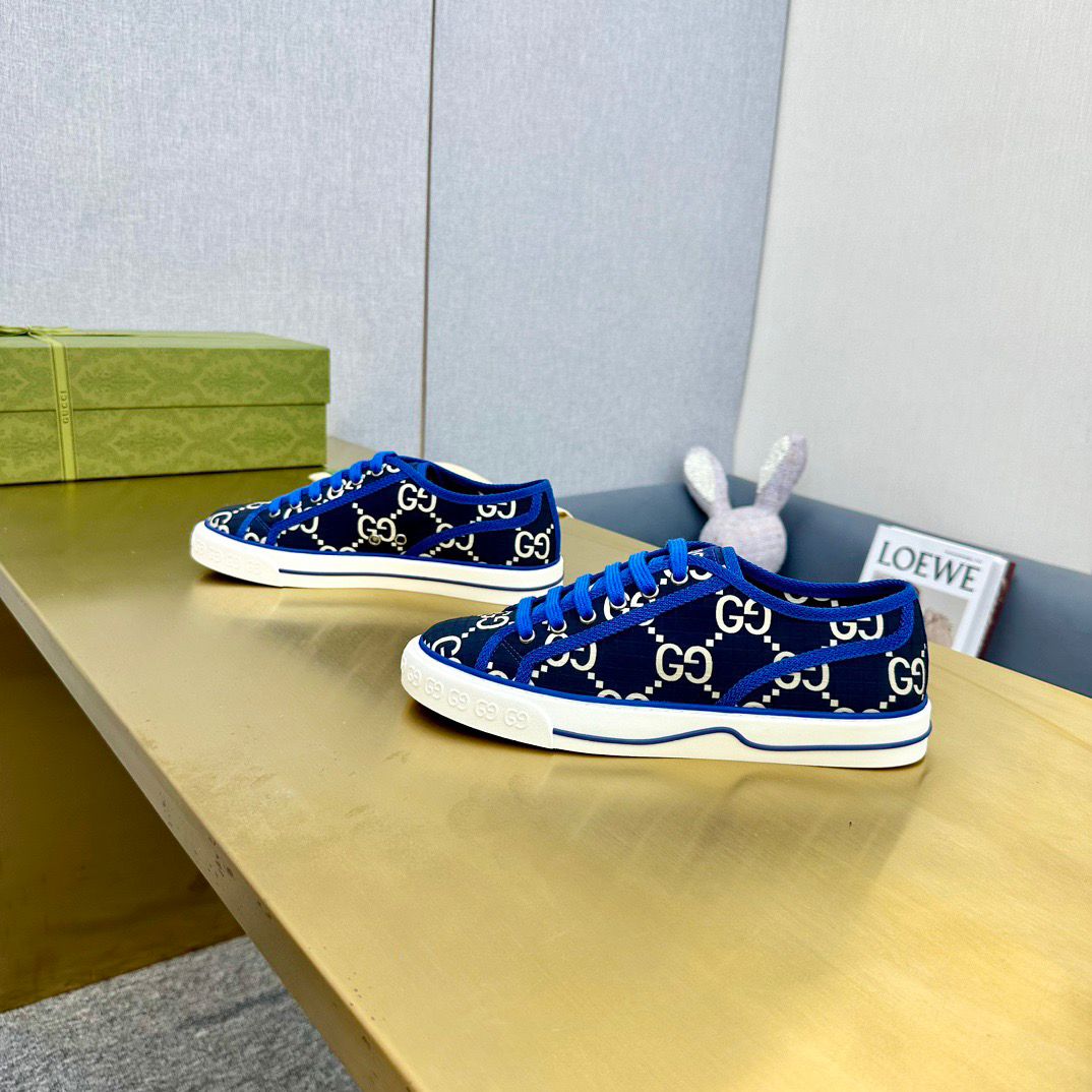 Gucci Tenis 1977 GG blue
