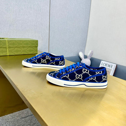 Gucci Tenis 1977 GG blue