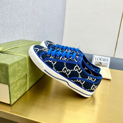 Gucci Tenis 1977 GG blue