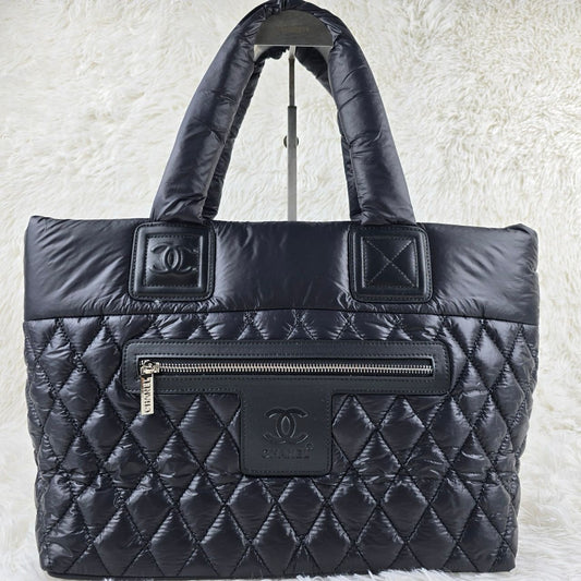 Bolsa Chanel Cocoon Small Tote Black