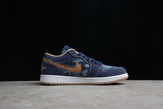 Air Jordan 1 Low Denim - vista lateral