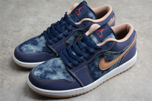Air Jordan 1 Low Denim - detalhe do solado