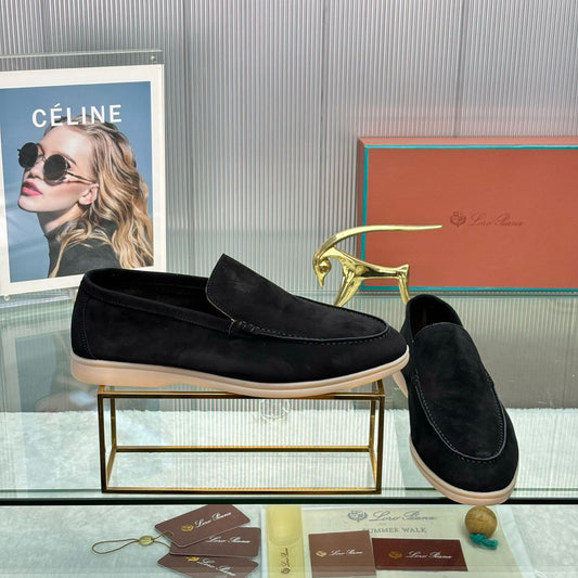 Loro Piana Suede Loafers Summer Walk