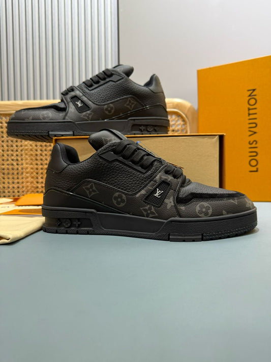 LV Trainer #54 Sneaker Black