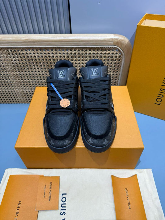 LV Trainer #54 Sneaker Black