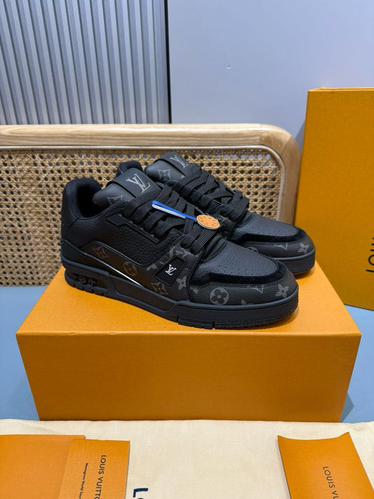LV Trainer #54 Sneaker Black