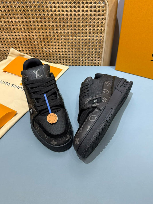 LV Trainer #54 Sneaker Black