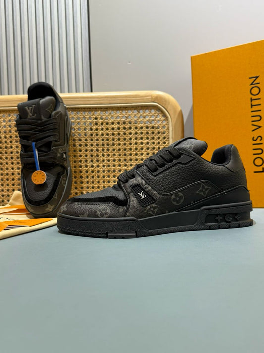 LV Trainer #54 Sneaker Black