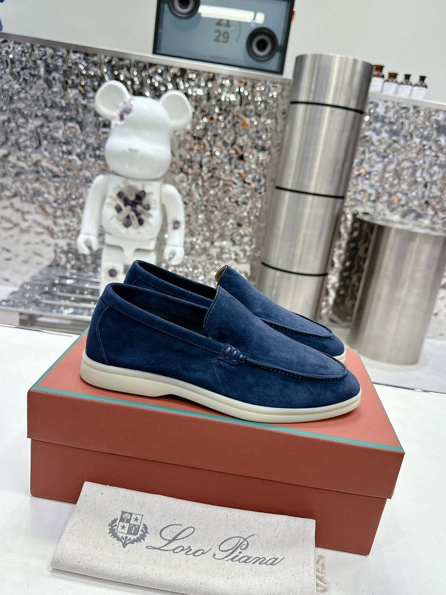 Mocassim Camurça Bege Conforto Casual