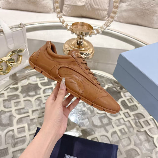 Tênis Prada Montecarlo Re-Edition 2005 Caramel