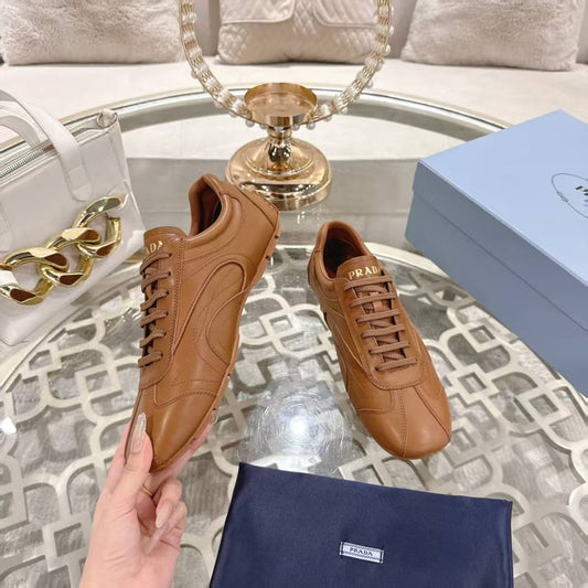 Tênis Prada Montecarlo Re-Edition 2005 Caramel