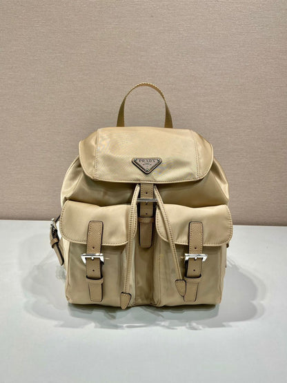 Mochila Prada Re-Nylon Desert Beige