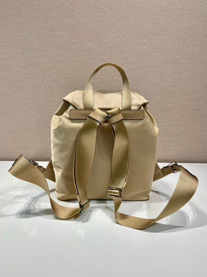 Mochila Prada Re-Nylon Desert Beige