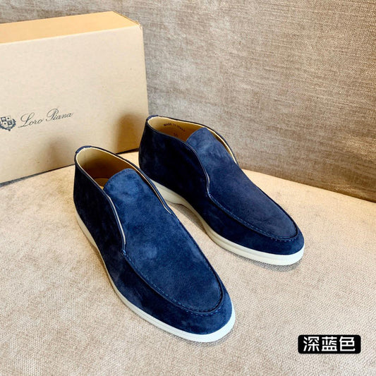 Tênis Cano Médio Marinha Conforto Casual