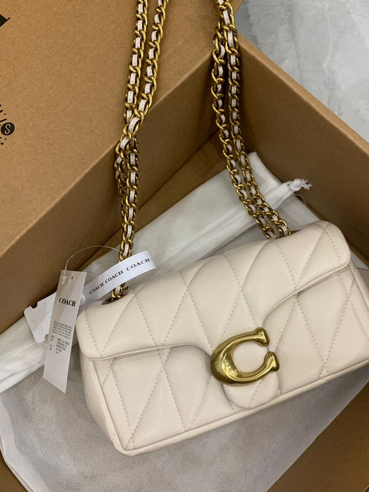 Bolsa Satchel Couro Branco Estruturada