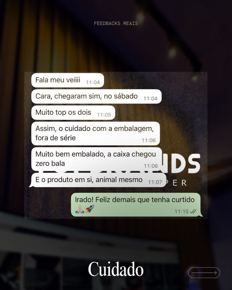Feedback de cliente TOPBRANDS