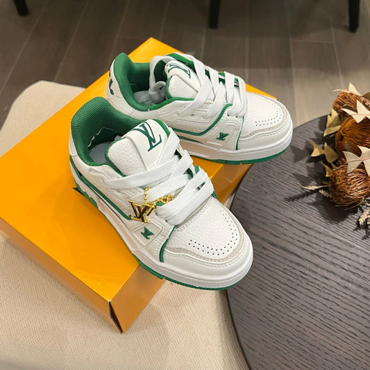 Trainer 54 LV Green and White Infantil