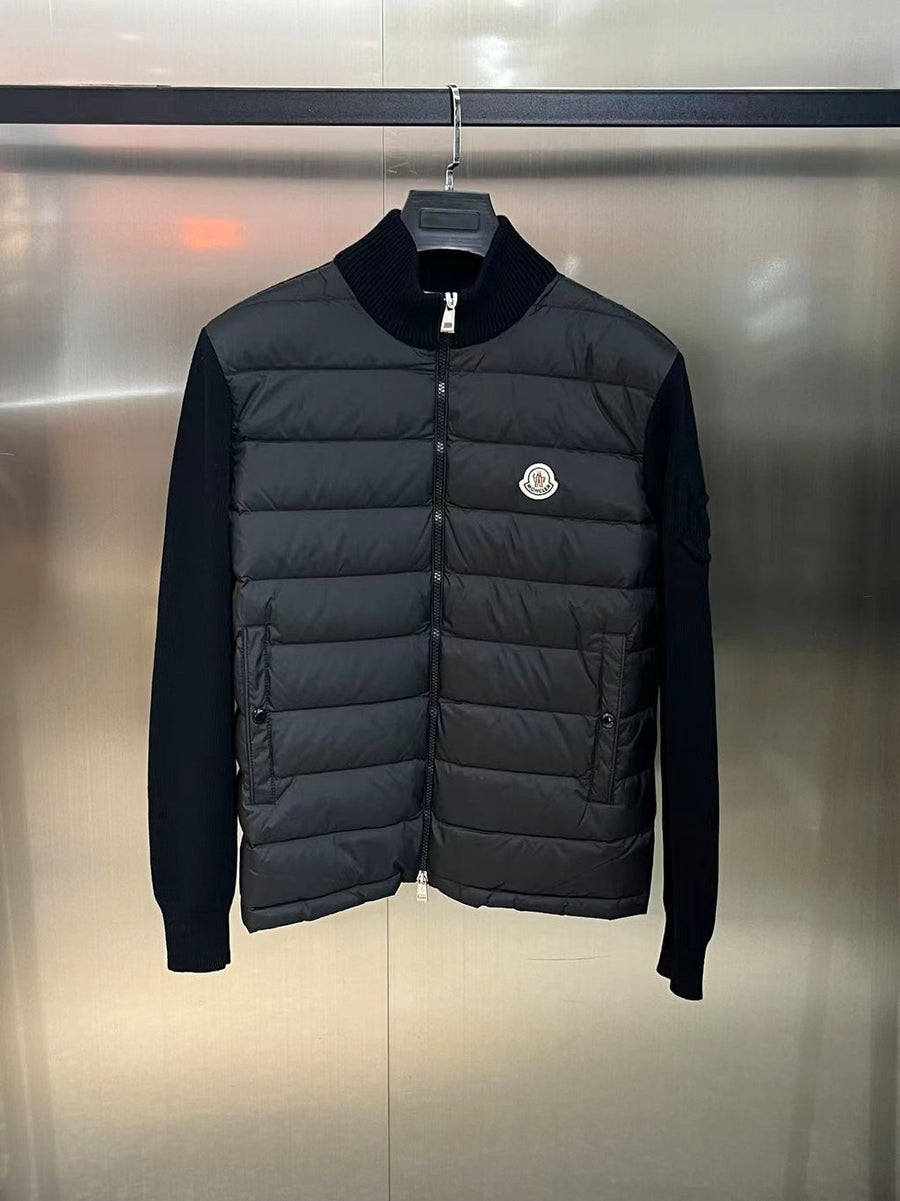 Cardigan Acolchoado Leve Preto