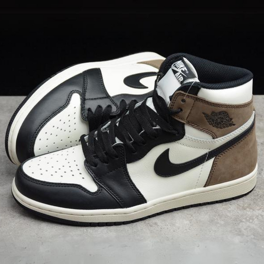 Air Jordan 1 High Dark Mocha 555088-105 - vista traseira