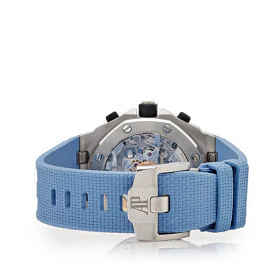 Relógio Audemars Piguet Royal Oak Chronograph Stainless Steel Blue Dial