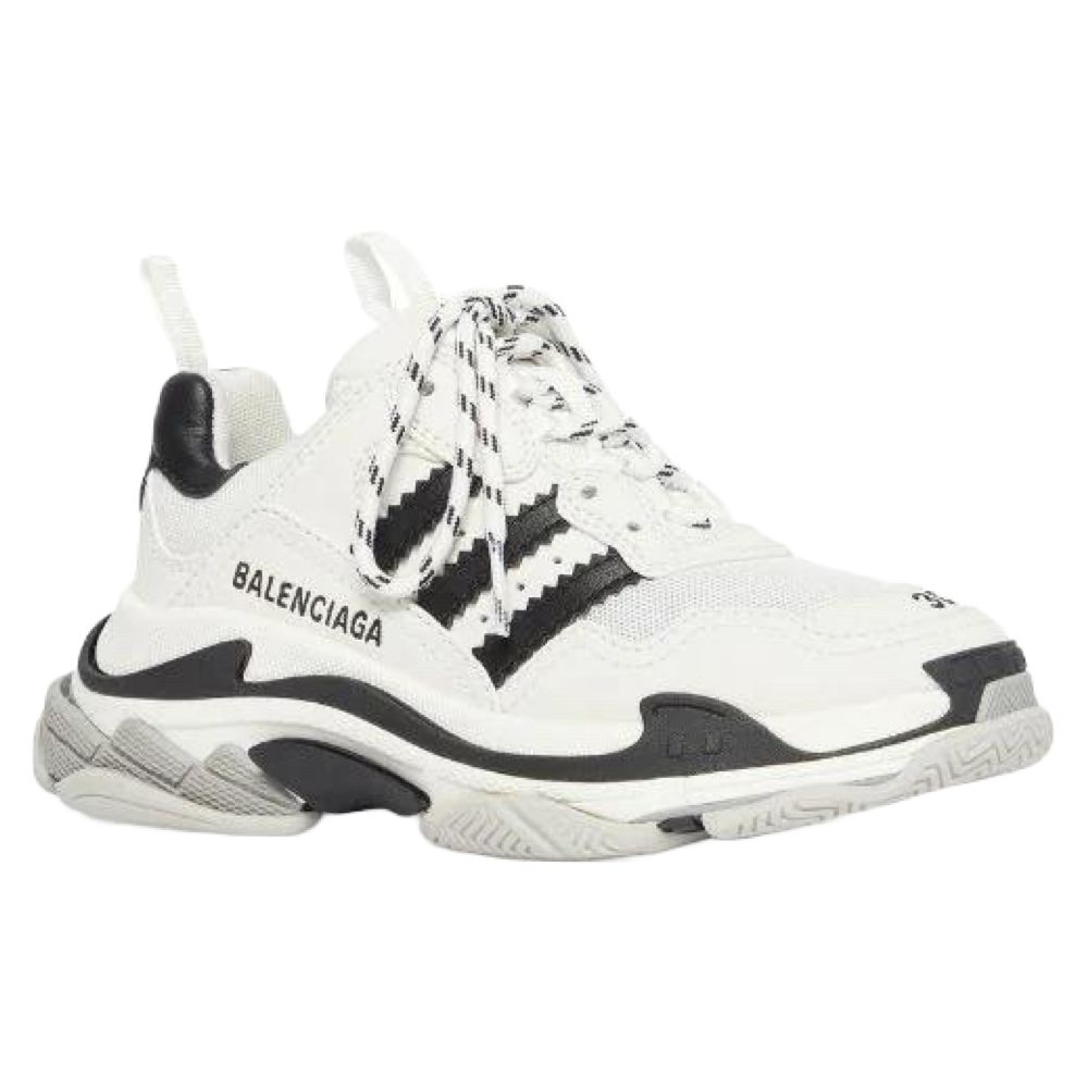 Balenciaga x Adidas White Black