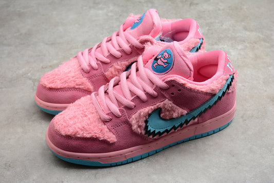 Nike SB Dunk Low Grateful Dead Bears Opti Pink CJ5378 600