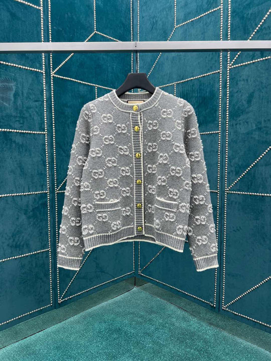 Cardigan de lã Gucci