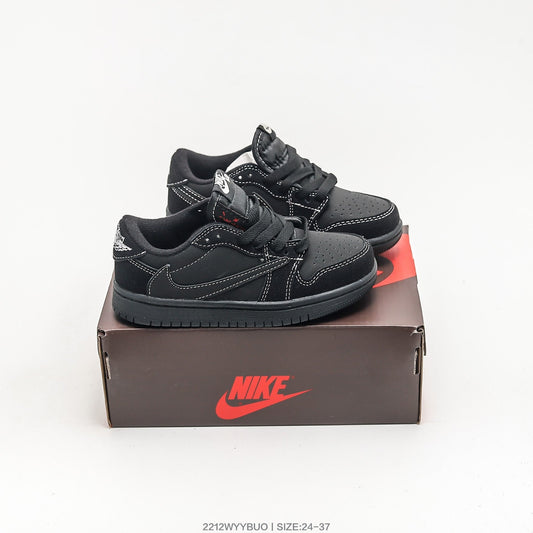 Jordan 1 Retro x Travis Scott Black Infantil