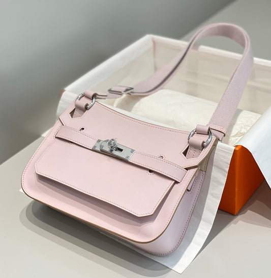 Bolsa Hermès Jypsière Mini Evercolor Mauve