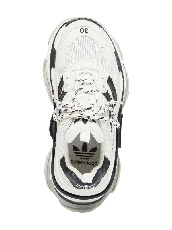 Balenciaga x Adidas White Black