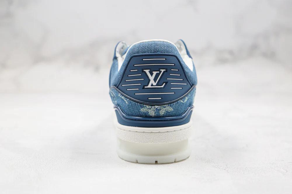 Louis Vuitton Trainer Monogram Sneaker Denim