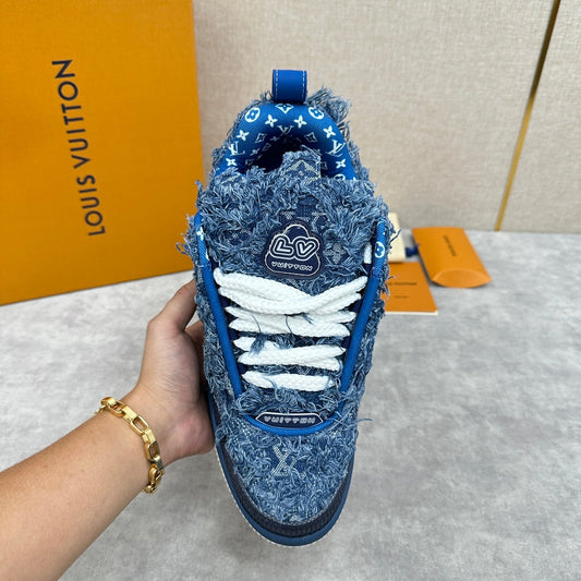 Skate Sneakers Blue