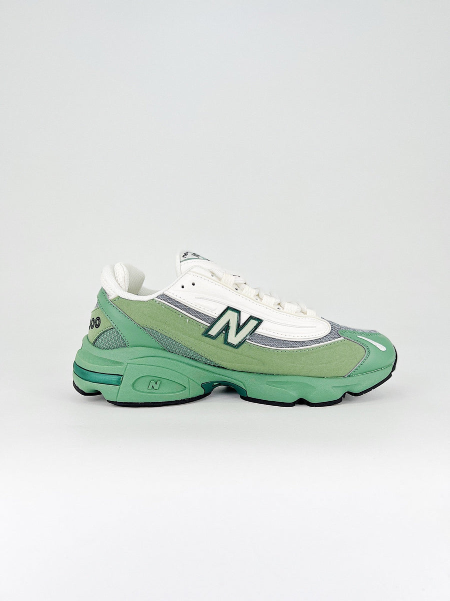 Tênis Runner Mesh Verde Cinza