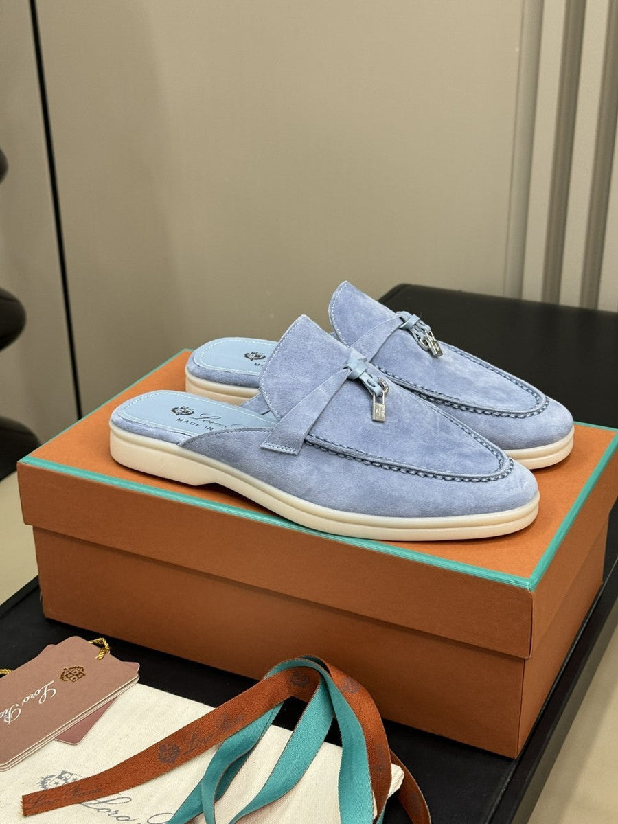 Mule Couro Casual Minimalista