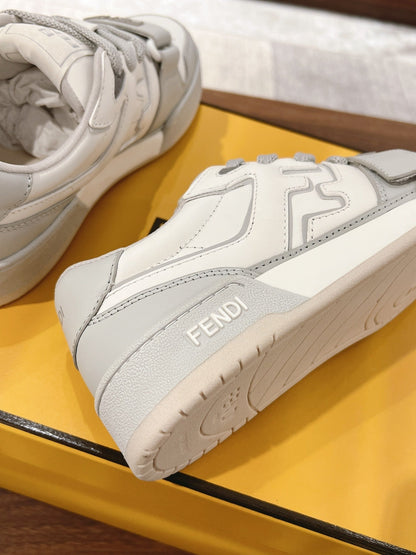 Fendi Wmns Match White Grey