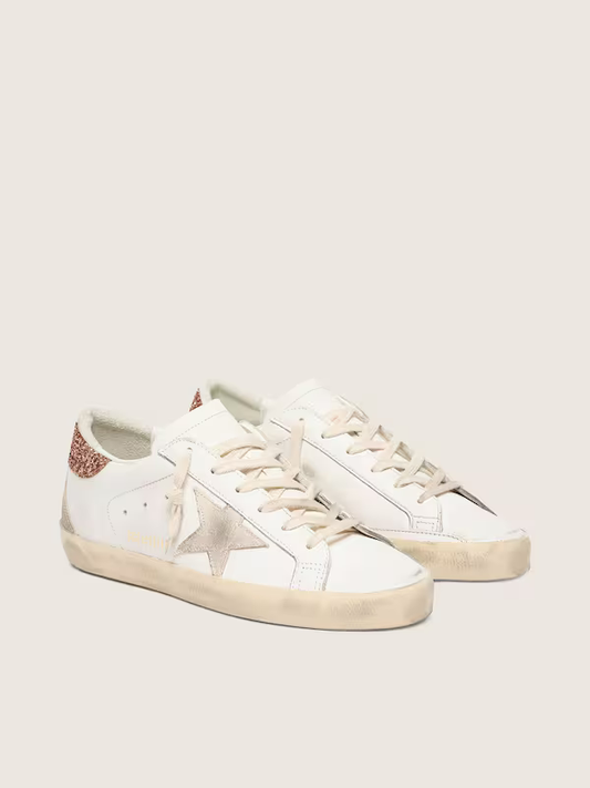 Tênis Golden Goose Superstar Rosa Pêssego