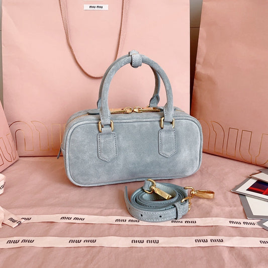 Miu Miu Suede Pocket Bag