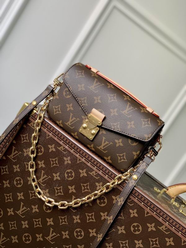 Bolsa Pequena Couro Marrom