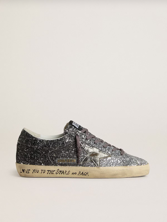 Tênis Golden Goose Superstar Prateado