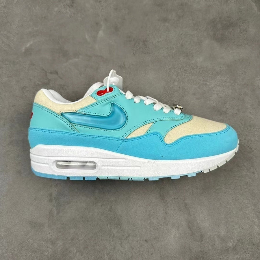 Tênis Runner Malha Azul Gale Detalhe Lateral