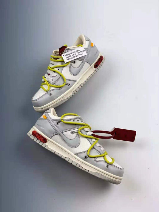 Tênis Skate Couro Cano Baixo Branco
