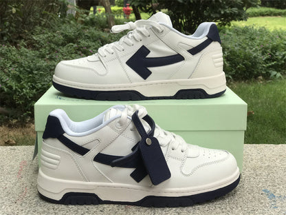 Off-White Out Of Office Branco Azul Escuro